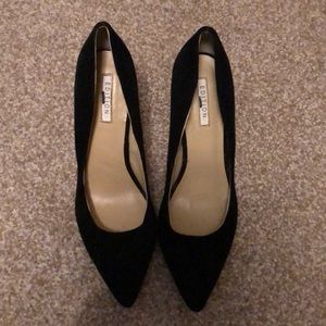 Black express high heels